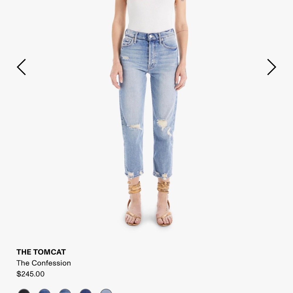 Brand new, without tags MOTHER The Tomcat the confession jeans.